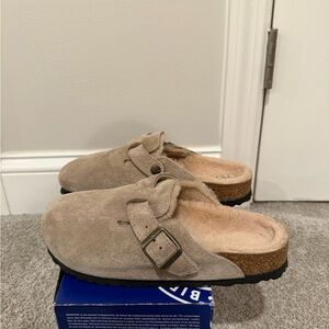 Birkenstock Boston Shearling - Suede